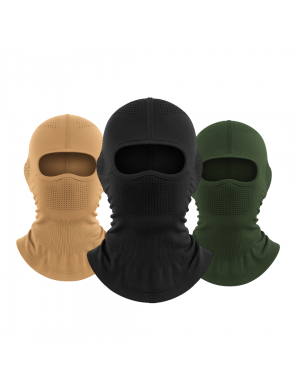  3’lü Balaklava Maske Seti (Siyah – Bej – Haki) | %100 Polyester, Seamless, Nefes Alabilir – Unisex Outdoor & Taktik Kullanım