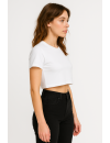 Beyaz Kadın Oversize Crop Top Modelleri | Headwear Kalitesi ve Şıklığı |İpek Apre Beyaz Kadın Oversize Crop Top Modelleri | Headwear Kalitesi ve Şıklığı |İpek Apre