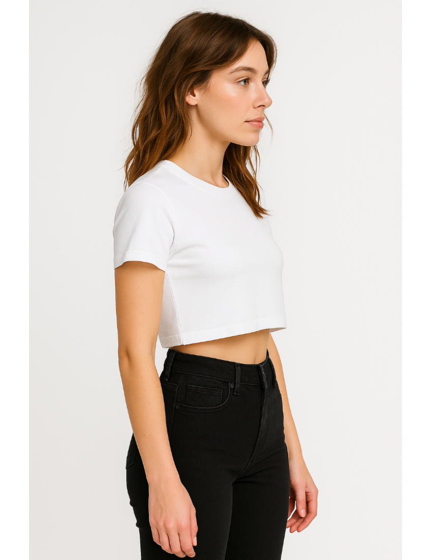 Beyaz Kadın Oversize Crop Top Modelleri | Headwear Kalitesi ve Şıklığı |İpek Apre Beyaz Kadın Oversize Crop Top Modelleri | Headwear Kalitesi ve Şıklığı |İpek Apre