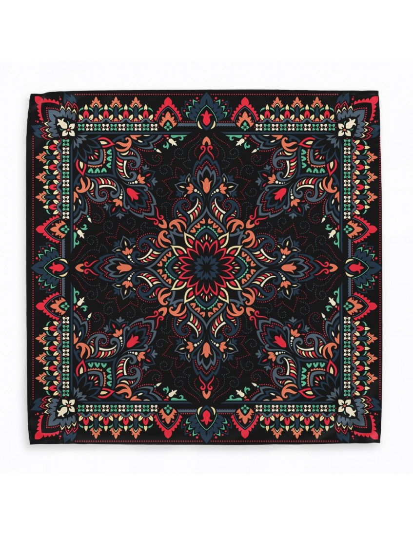 Bandana Fular Kadın Erkek Bandana Ücgen Bandana BDKFLRTR053