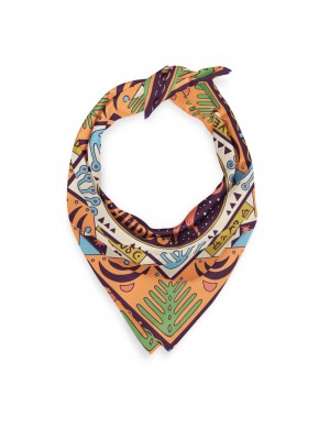 Bandana Fular Kadın Erkek Bandana Ücgen Bandana BDKFLRTR071