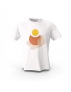 Beyaz Cool Summer Tasarım Baskılı  Unisex Pamuk Tişört