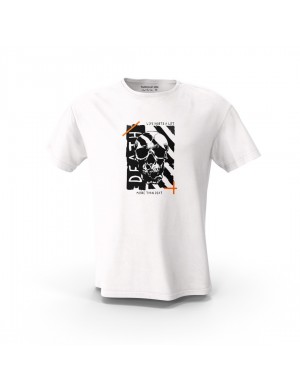  Beyaz More Than Death Tasarım  Pamuk Tişört 