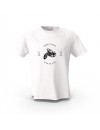 Beyaz Born To Ride EST 2024  Motosiklet Tişörtleri Tasarım Baskılı  Unisex Pamuk Tişört