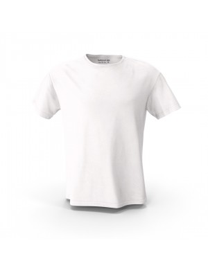 Beyaz Keep Smiling Emoji Tasarım Sırt Baskılı  Unisex Pamuk Tişört  Beyaz Keep Smiling Emoji Tasarım Sırt Baskılı  Unisex Pamuk Tişört