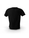 Siyah 2024 Yeni Yıl Tasarım Baskılı Unisex Pamuk Tişört