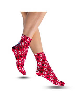 KADIN Baskılı Soket Çorap BDKSOKET007