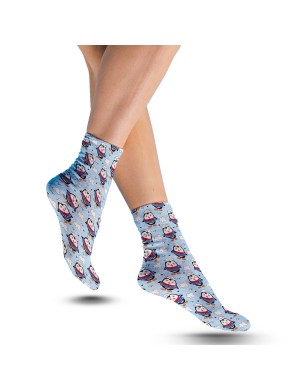 KADIN Baskılı Soket Çorap BDKSOKET010