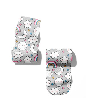 KADIN Baskılı Soket Çorap BDKSOKET015