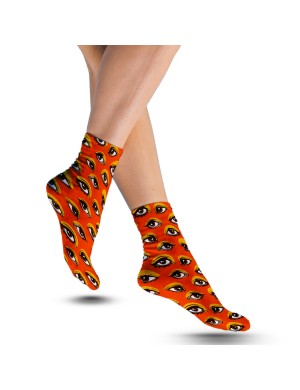 KADIN Baskılı Soket Çorap BDKSOKET020