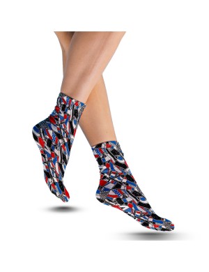 KADIN Baskılı Soket Çorap BDKSOKET116 KADIN Baskılı Soket Çorap BDKSOKET116