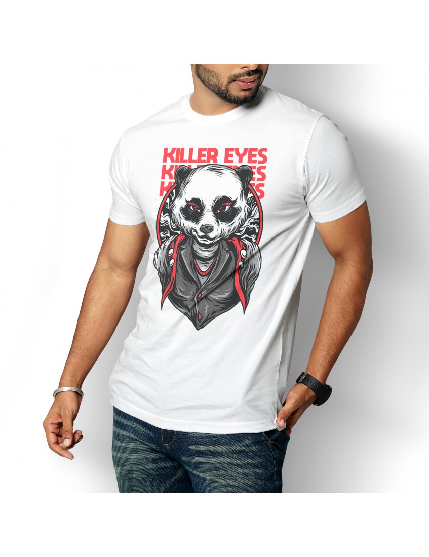 KILLER EYES V2 Unisex  Pamuk Tişört BDKTISORT057