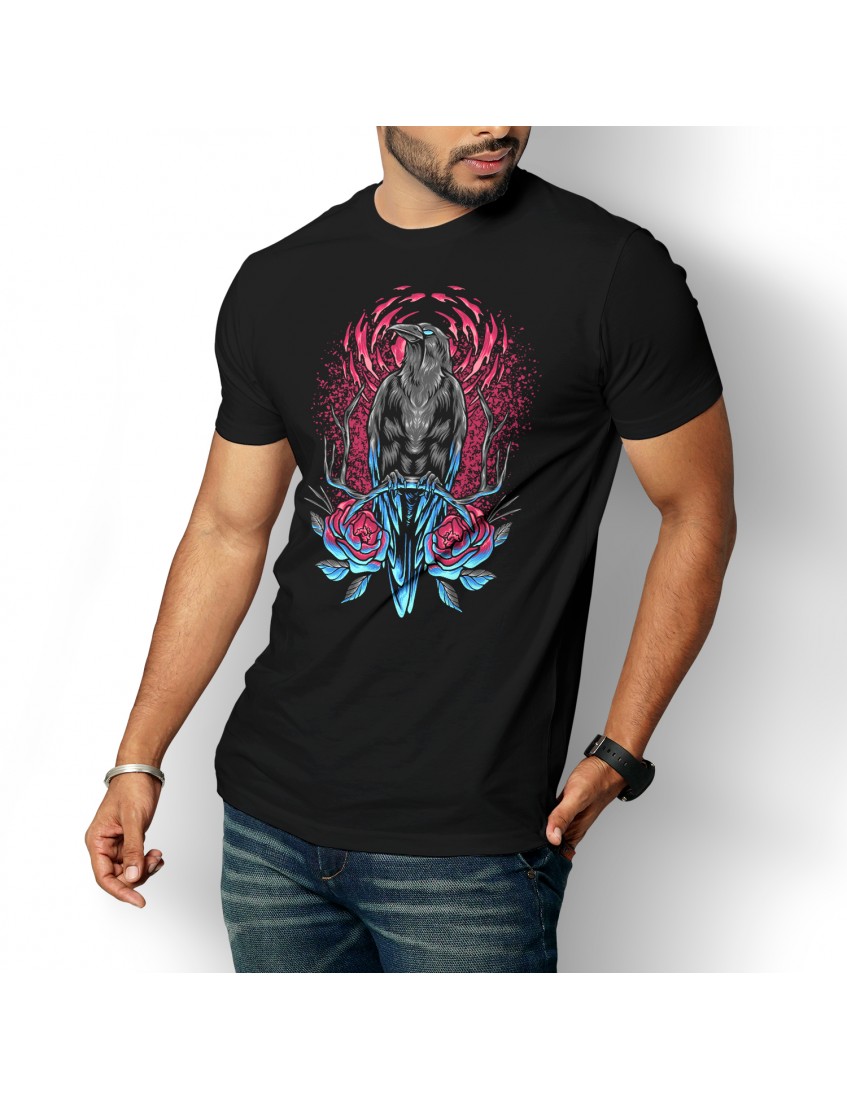 Red Crow YKX Unisex Pamuk Tişört BDKTISORT145 Red Crow YKX Unisex Pamuk Tişört BDKTISORT145