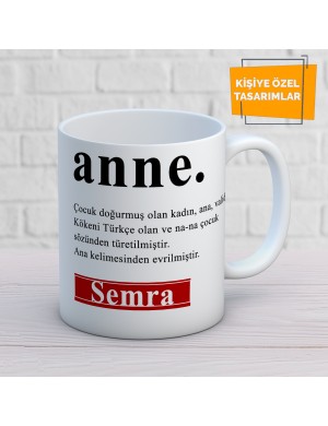 ANNELER GÜNÜ  BASKILI KUPA BARDAK BDKKUPA046