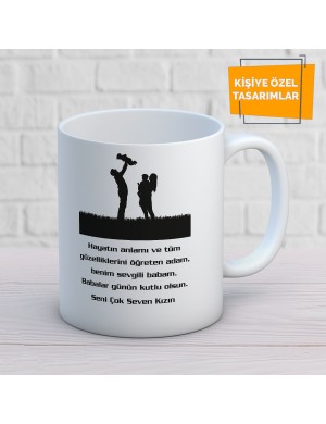 BABALAR GÜNÜ  BASKILI KUPA BARDAK BDKKUPA086