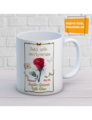 SEVGİLİLER GÜNÜNE  ÖZEL KUPA BARDAK BDKKUPA466
