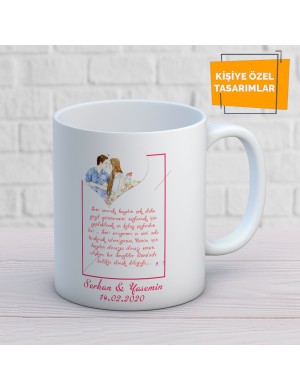 SEVGİLİLER GÜNÜNE ÖZEL KUPA BARDAK BDKKUPA485 SEVGİLİLER GÜNÜNE ÖZEL KUPA BARDAK BDKKUPA485