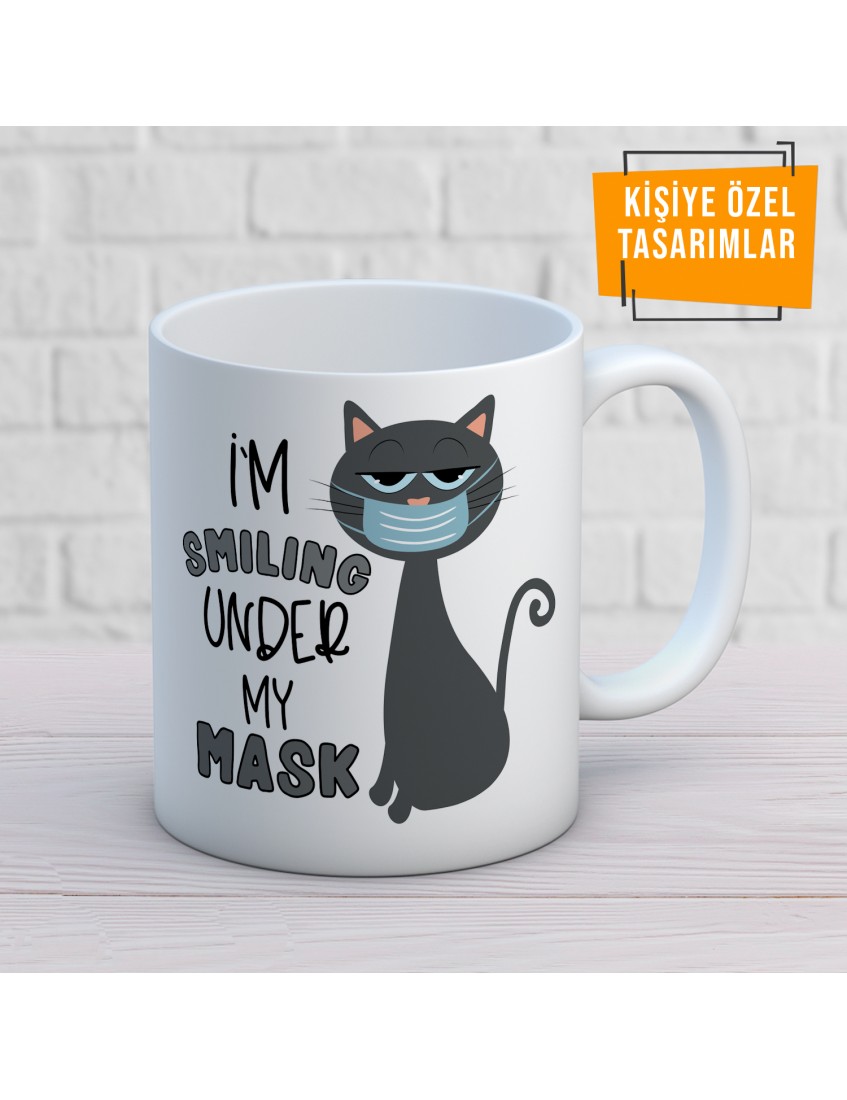 Im Smiling Under Baskılı Kupa Mug 