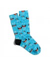 Eğlenceli Çorap Unisex Monster Smile Turkuaz Baskılı Çorap ECSOKET023 Eğlenceli Çorap Unisex Monster Smile Turkuaz Baskılı Çorap ECSOKET023