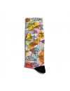 Eğlenceli Çorap Unisex Renkli Balıklar Baskılı Çorap ECSOKET067