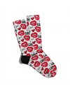 Eğlenceli Çorap Unisex Love Lips PopArt Baskılı Çorap ECSOKET074 Eğlenceli Çorap Unisex Love Lips PopArt Baskılı Çorap ECSOKET074