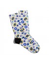 Eğlenceli Çorap Unisex Nazar Boncuk Göz Baskılı Çorap ECSOKET083 Eğlenceli Çorap Unisex Nazar Boncuk Göz Baskılı Çorap ECSOKET083