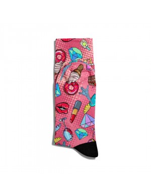 Eğlenceli Çorap Unisex City Paris PopArt Baskılı Çorap ECSOKET088 Eğlenceli Çorap Unisex City Paris PopArt Baskılı Çorap ECSOKET088