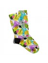 Eğlenceli Çorap Unisex Ananas Limon PopArt Mevsim Baskılı Çorap ECSOKET108 Eğlenceli Çorap Unisex Ananas Limon PopArt Mevsim Baskılı Çorap ECSOKET108