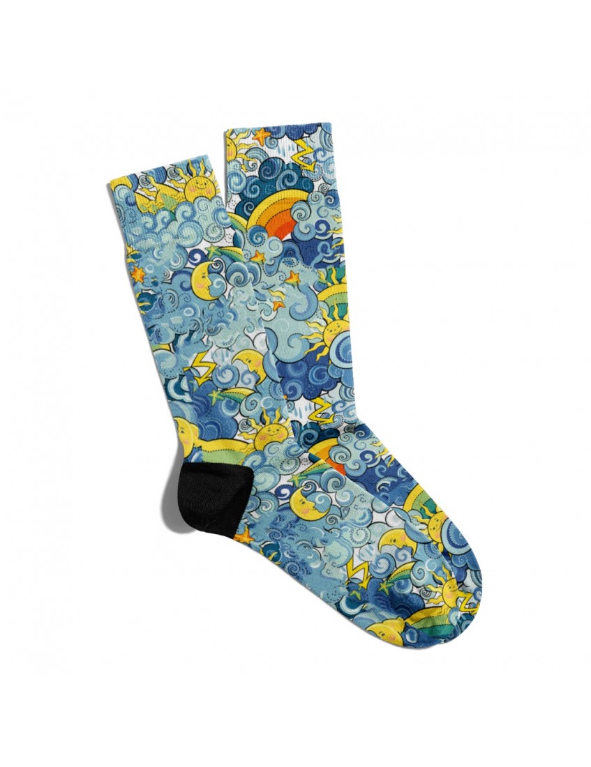 Eğlenceli Çorap Unisex Summer Gunes Yaz PopArt Baskılı Çorap ECSOKET120 Eğlenceli Çorap Unisex Summer Gunes Yaz PopArt Baskılı Çorap ECSOKET120