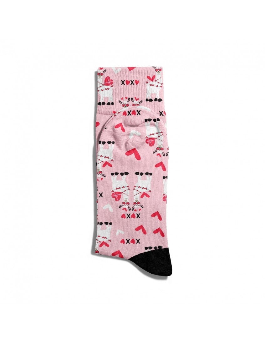 Eğlenceli Çorap Unisex Love New year Baskılı Çorap ECSOKET125 Eğlenceli Çorap Unisex Love New year Baskılı Çorap ECSOKET125