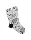 Eğlenceli Çorap Unisex  BooooM Plop PopArt Baskılı Çorap ECSOKET130
