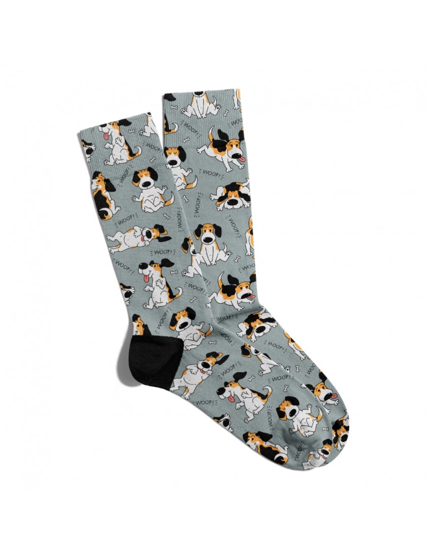 Eğlenceli Çorap Unisex Woof Sevimli Hayvanlar Baskılı Çorap ECSOKET134 Eğlenceli Çorap Unisex Woof Sevimli Hayvanlar Baskılı Çorap ECSOKET134