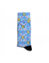 Eğlenceli Çorap Unisex Mavi Desen Yavru Ördek Baskılı Çorap ECSOKET143