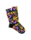 Eğlenceli Çorap Unisex  Karışık Renkli Desen Baskılı Çorap ECSOKET163