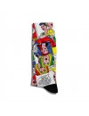 Eğlenceli Çorap Unisex  Cool PopArt Bla Baskılı Çorap ECSOKET166