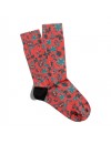 Eğlenceli Çorap Unisex  Yaz Çiçekleri Baskılı Çorap ECSOKET203