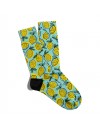 Eğlenceli Çorap Unisex  Yaz Tasarımlı Limon Desen Baskılı Çorap ECSOKET241