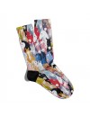 Eğlenceli Çorap Unisex Renkli At Sevimli Atlar Baskılı Çorap ECSOKET258
