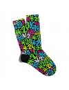 Eğlenceli Çorap Unisex Renkli Rakamlar Baskılı Çorap ECSOKET265