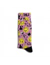 Eğlenceli Çorap Unisex Trippy Smiles Desen Baskılı Çorap ECSOKET274