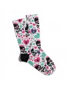 Eğlenceli Çorap Unisex Love Skull Çift Baskılı Çorap ECSOKET278 Eğlenceli Çorap Unisex Love Skull Çift Baskılı Çorap ECSOKET278