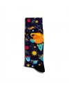 Eğlenceli Çorap Unisex Space Uzay Tema PopArt Baskılı Çorap ECSOKET298
