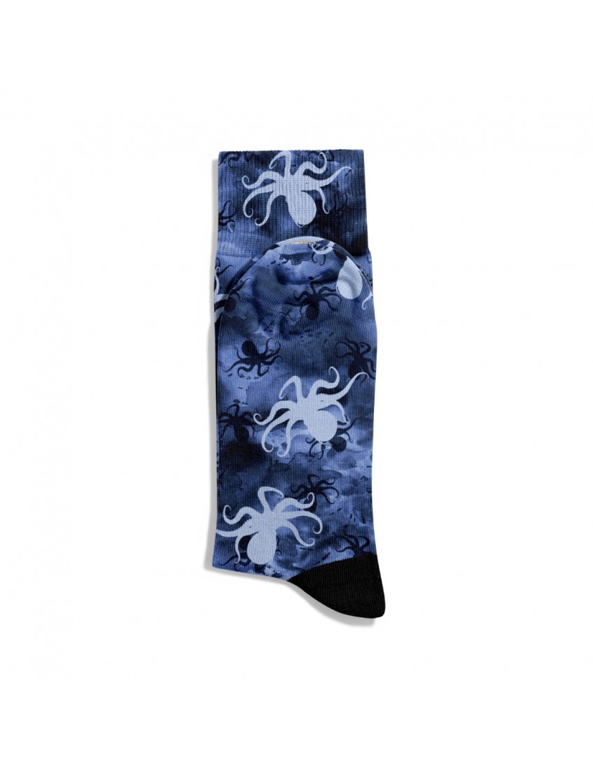 Eğlenceli Çorap Unisex Ahtapot Deniz Desen Baskılı Çorap EGLNCN371 Eğlenceli Çorap Unisex Ahtapot Deniz Desen Baskılı Çorap EGLNCN371
