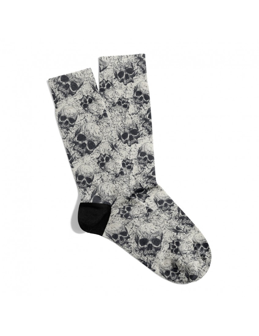 Eğlenceli Çorap Unisex Skull Halloween Desen Baskılı Çorap ECSOKET379 Eğlenceli Çorap Unisex Skull Halloween Desen Baskılı Çorap ECSOKET379