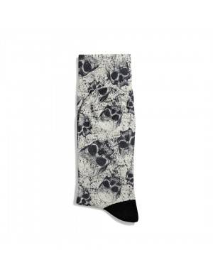 Eğlenceli Çorap Unisex Skull Halloween Desen Baskılı Çorap ECSOKET379