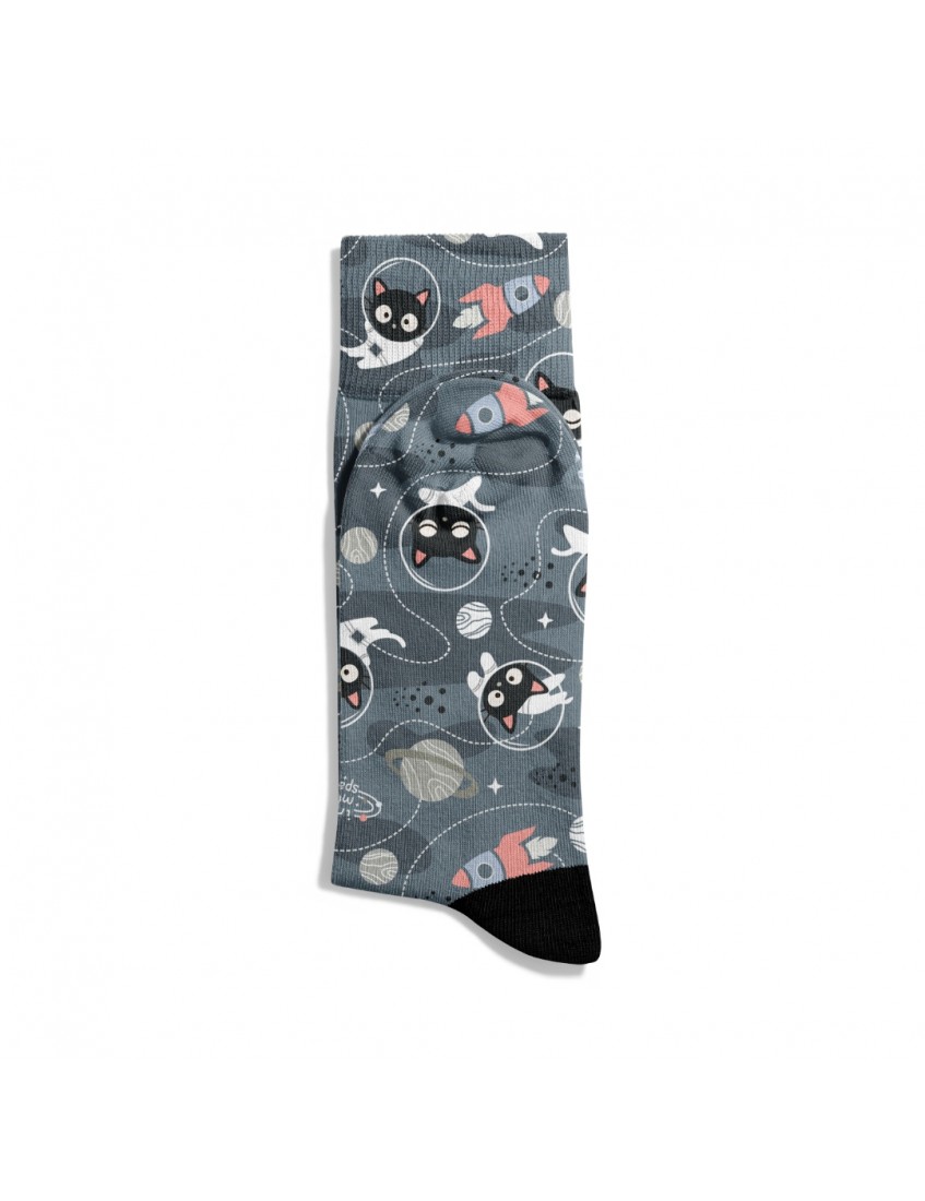 Eğlenceli Çorap Unisex I Need More Space Desen Baskılı Çorap ECSOKET391