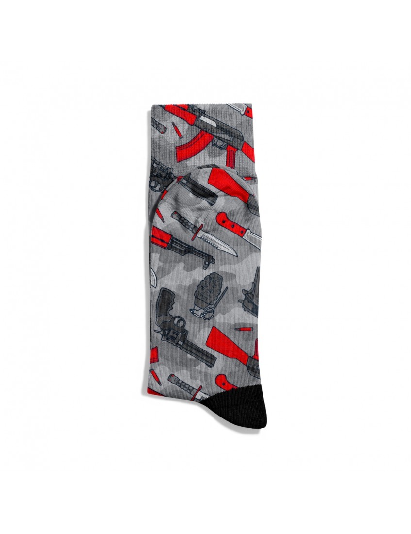 Eğlenceli Çorap Unisex Cool MFX Desen Baskılı Çorap ECSOKET393