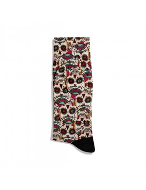 Eğlenceli Çorap Unisex HW Skull Kuru Kafa Desen Baskılı Çorap ECSOKET414 Eğlenceli Çorap Unisex HW Skull Kuru Kafa Desen Baskılı Çorap ECSOKET414