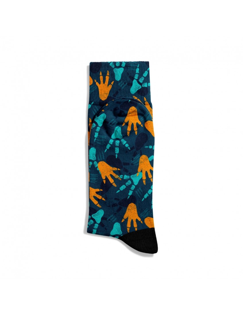 Eğlenceli Çorap Unisex Renkli Animal Ayak Baskılı Çorap ECSOKET439