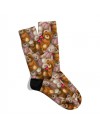 Eğlenceli Çorap  Unisex Cute Teddy Bear Desen Baskılı Çorap ECSOKET459